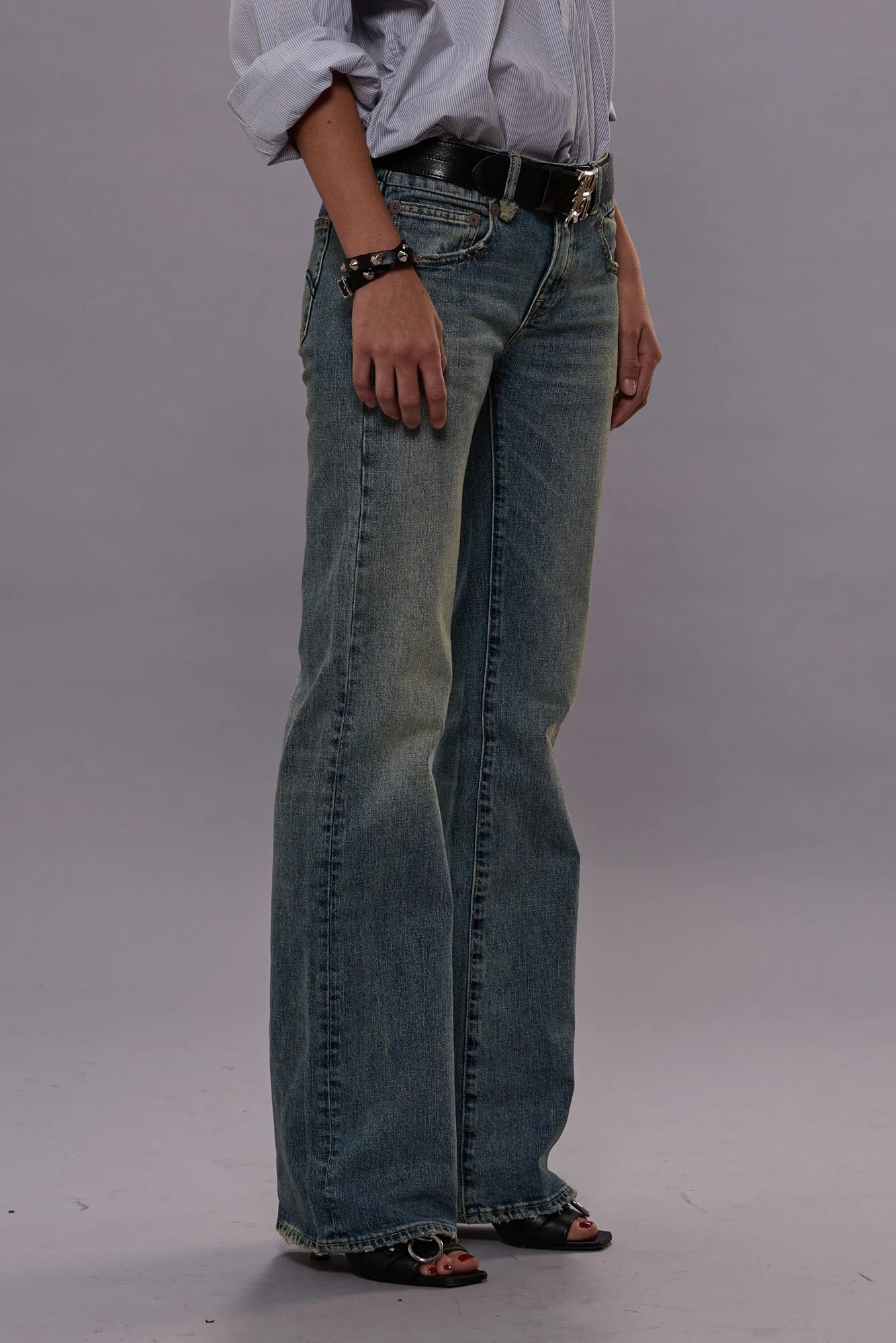BOY FLARE - MERTON BLUE STRETCH - Image 3