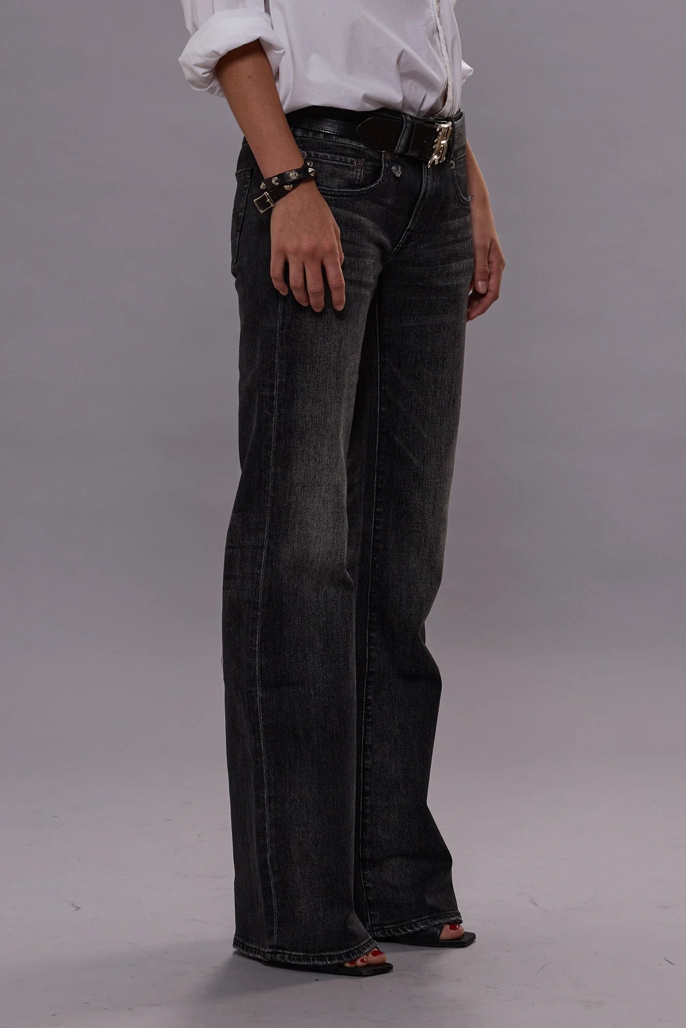 BOY FLARE - KENNET BLACK STRETCH - Image 3