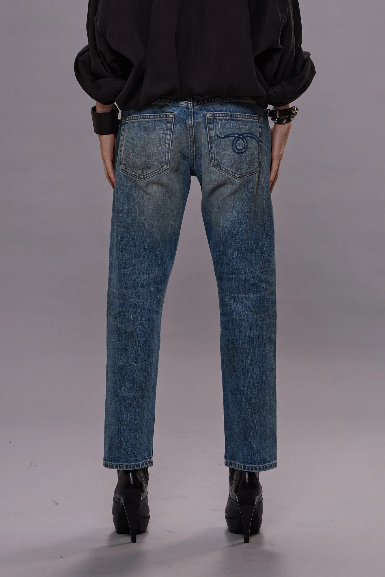 BOY STRAIGHT - PATTON BLUE STRETCH - Image 5