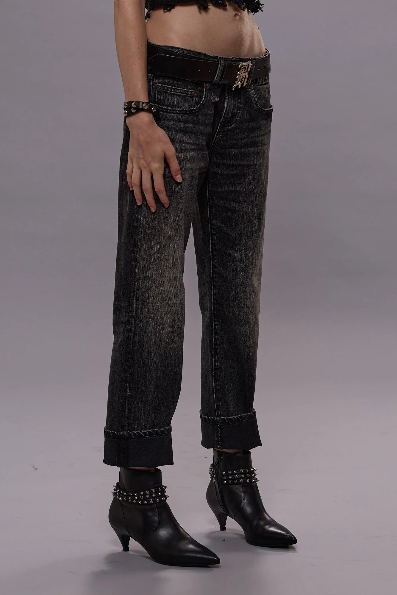 BOY STRAIGHT - KENNET BLACK STRETCH - Image 3