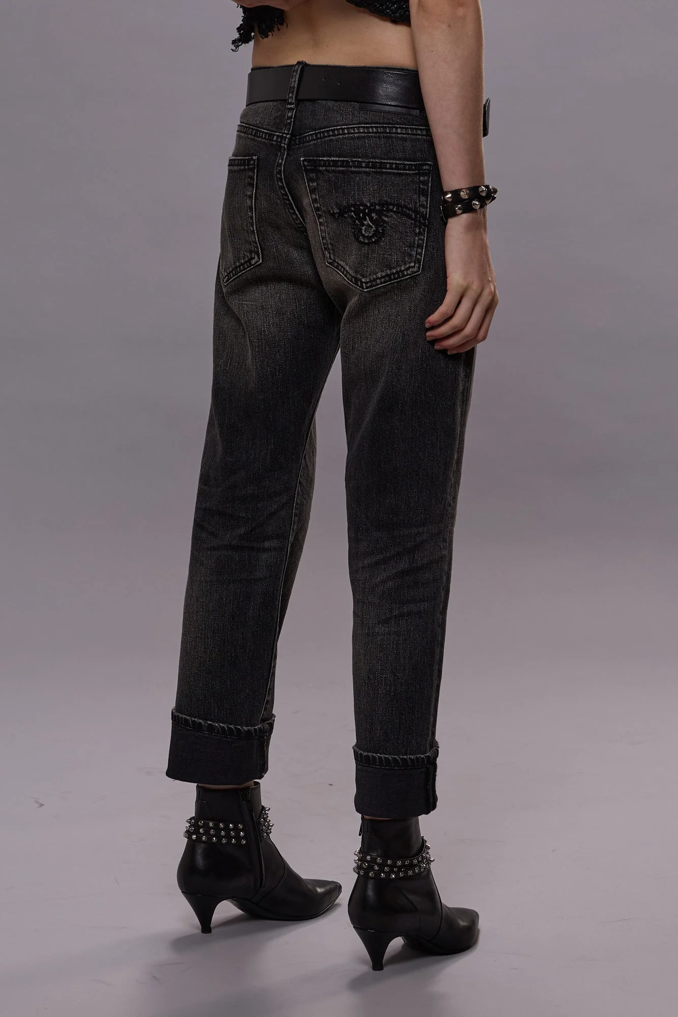 BOY STRAIGHT - KENNET BLACK STRETCH - Image 4