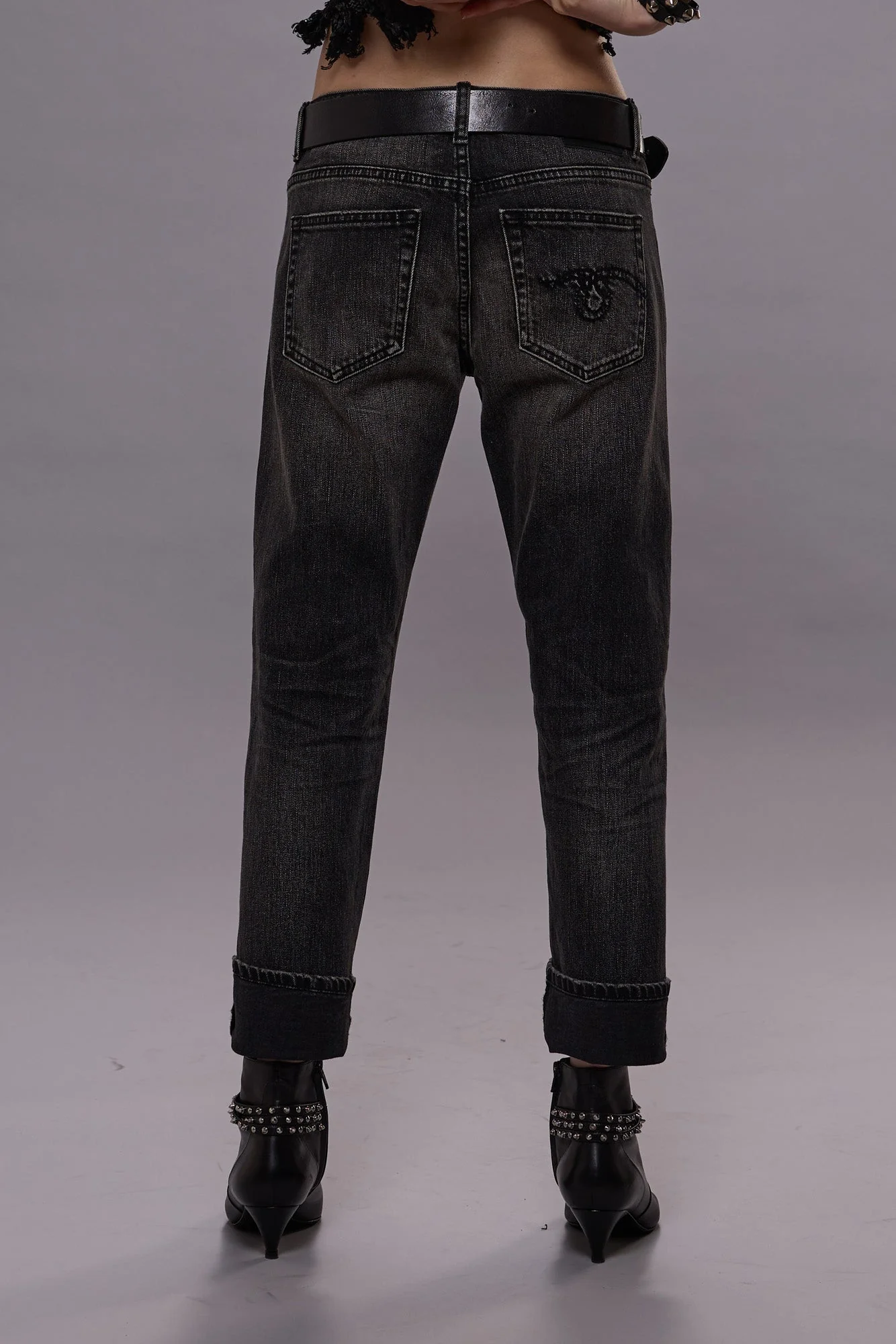 BOY STRAIGHT - KENNET BLACK STRETCH - Image 5